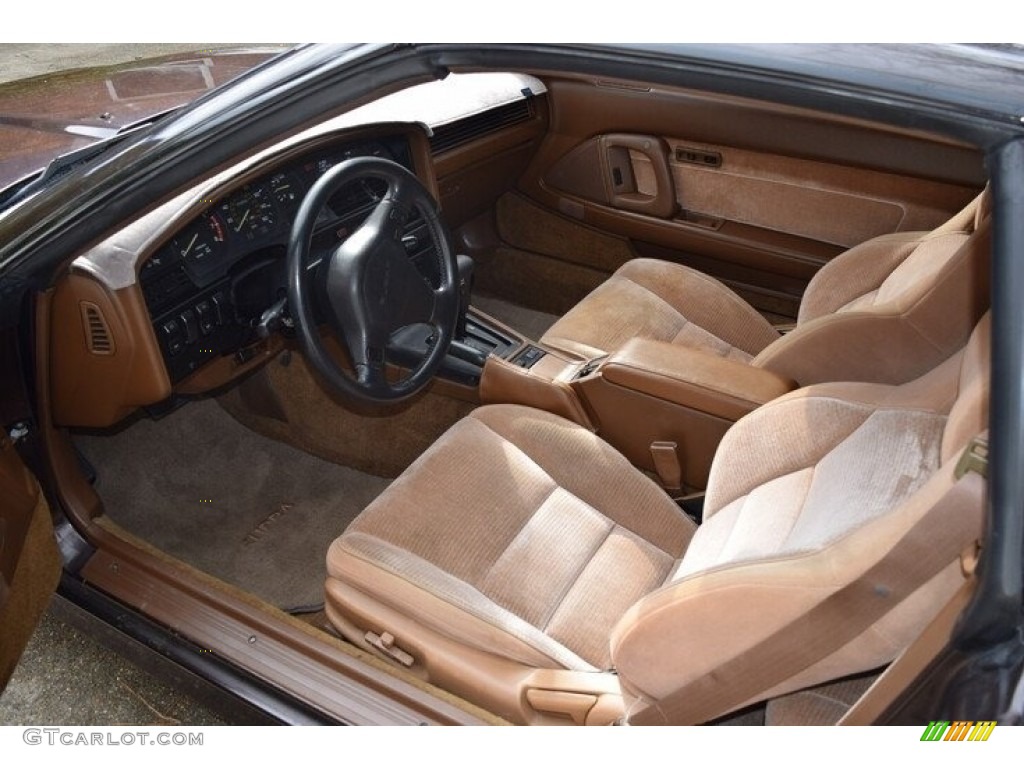 Beige Interior 1989 Toyota Supra Targa Photo #143596177