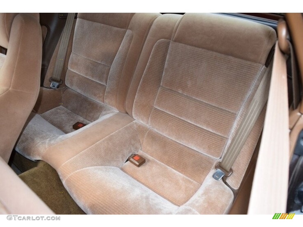 1989 Toyota Supra Targa Rear Seat Photos