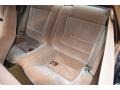 1989 Toyota Supra Beige Interior Rear Seat Photo