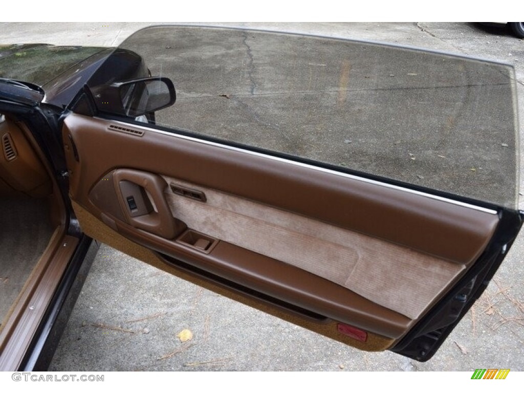 1989 Toyota Supra Targa Beige Door Panel Photo #143596210