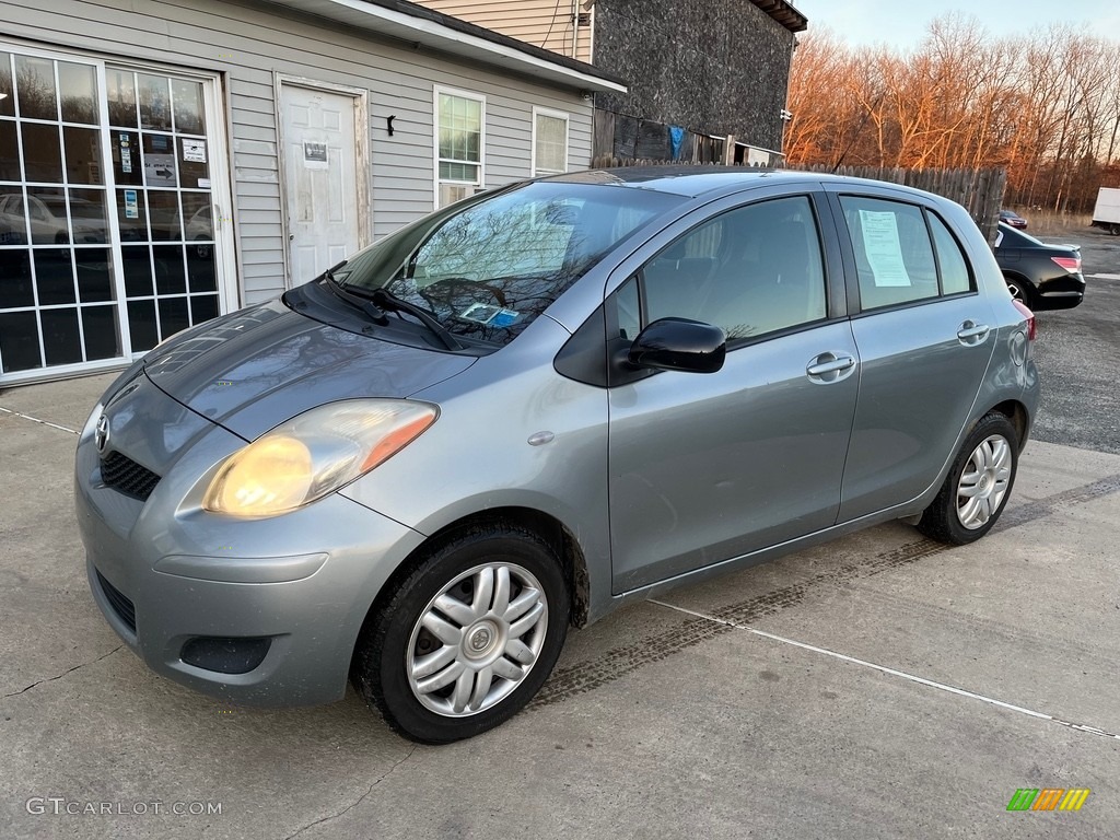 2010 Yaris 5 Door Liftback - Meteorite Metallic / Dark Charcoal photo #2