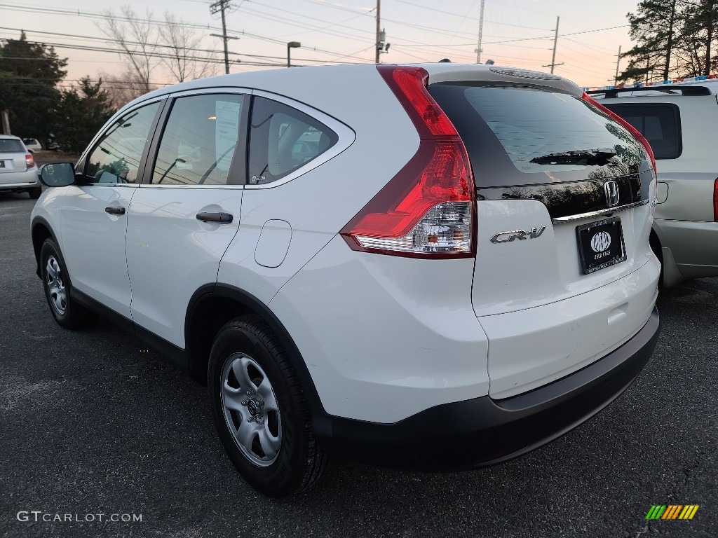 2012 CR-V LX 4WD - Taffeta White / Gray photo #2