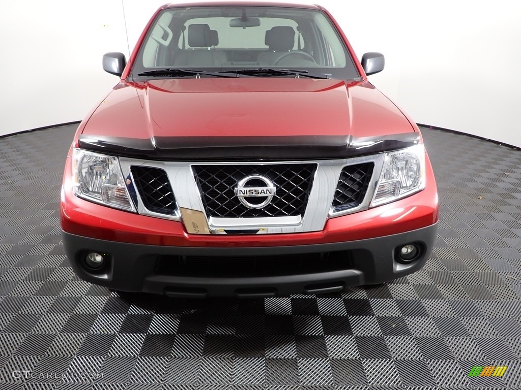 2019 Frontier S King Cab - Cayenne Red / Steel photo #6