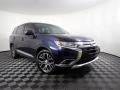 2016 Cosmic Blue Mitsubishi Outlander SE S-AWC  photo #2