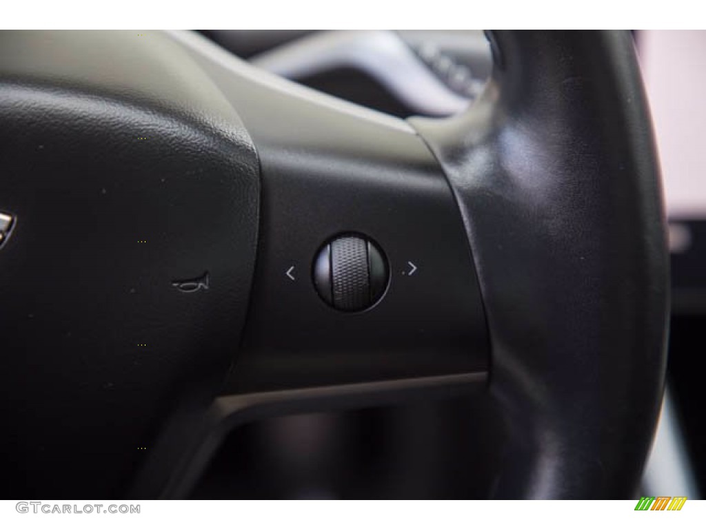 2018 Model 3 Mid Range - Midnight Silver Metallic / Black photo #16