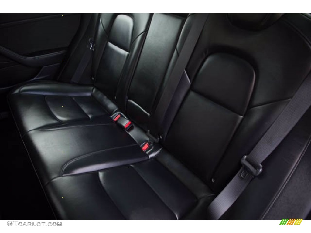 2018 Model 3 Mid Range - Midnight Silver Metallic / Black photo #20