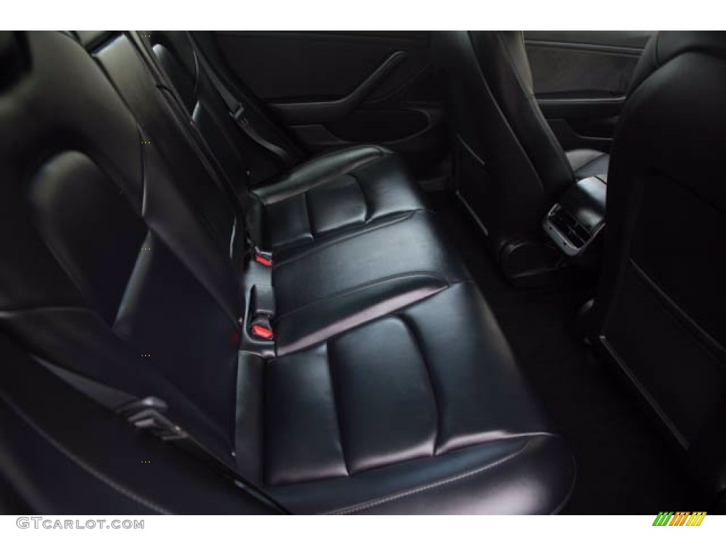2018 Model 3 Mid Range - Midnight Silver Metallic / Black photo #21