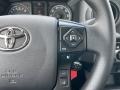 Cement Gray 2022 Toyota Tacoma SR Double Cab 4x4 Steering Wheel