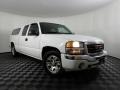 2005 Summit White GMC Sierra 1500 SLE Extended Cab  photo #2