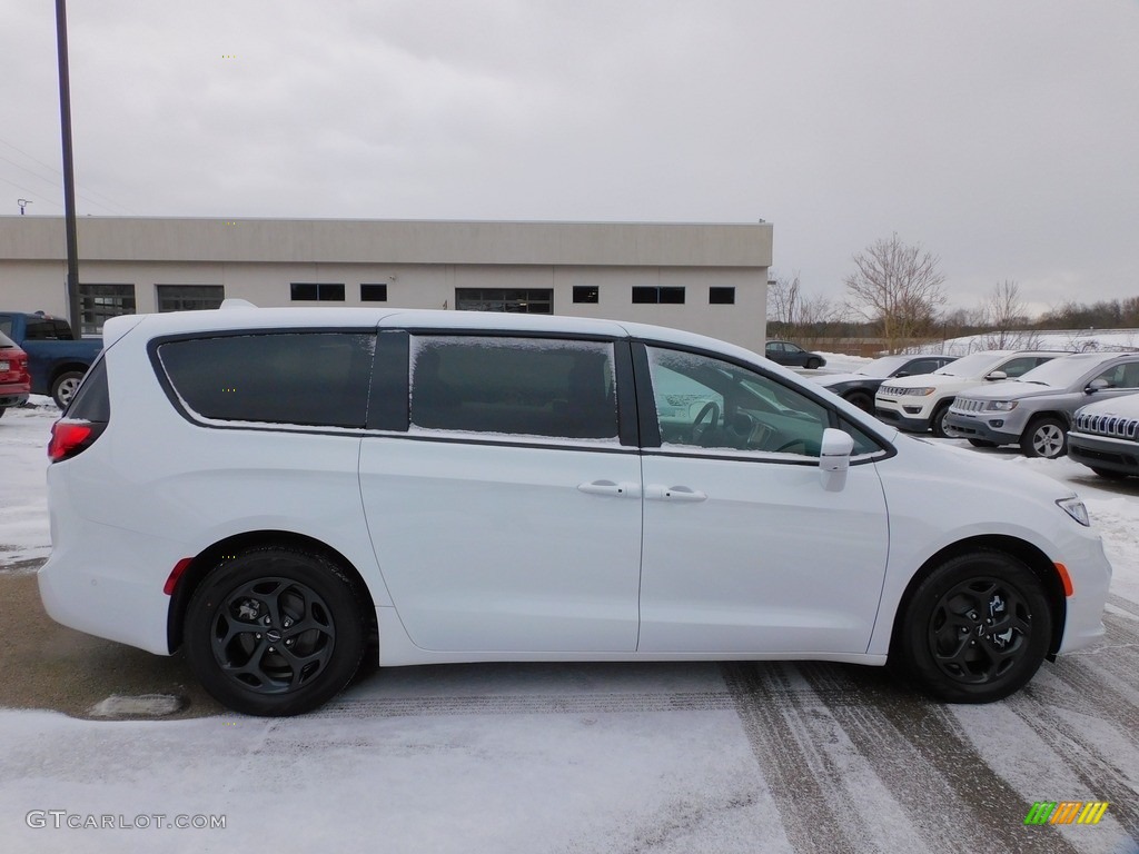 Bright White 2022 Chrysler Pacifica Hybrid Limited Exterior Photo #143598647