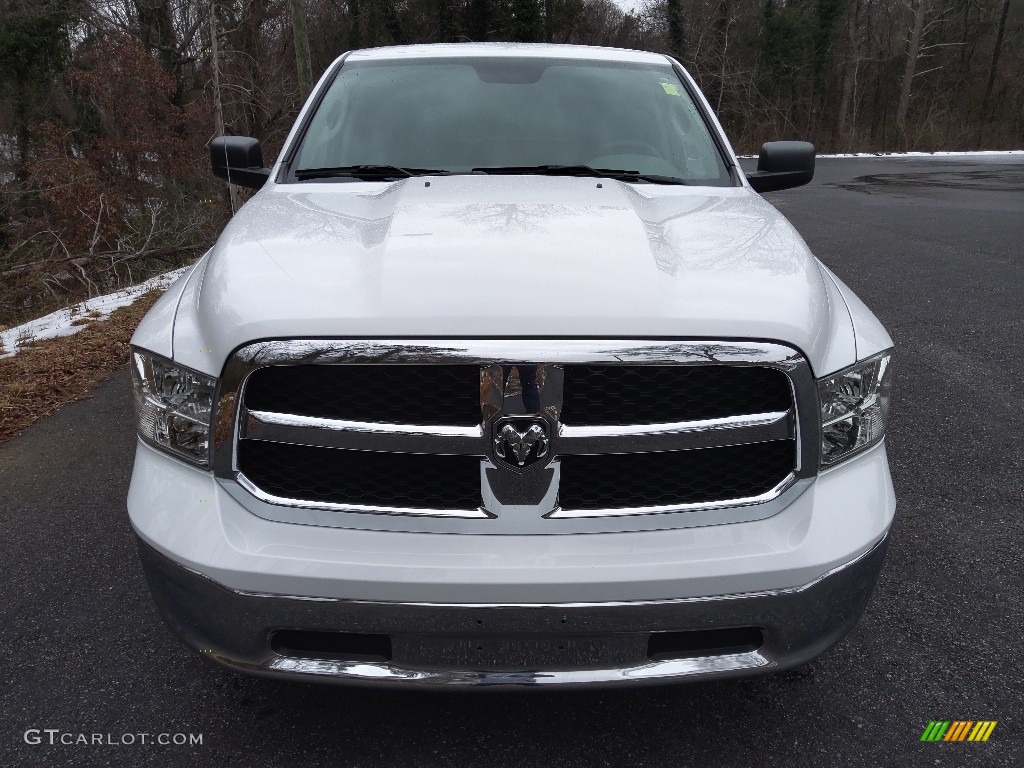 2019 1500 Classic Tradesman Crew Cab 4x4 - Bright White / Black/Diesel Gray photo #3