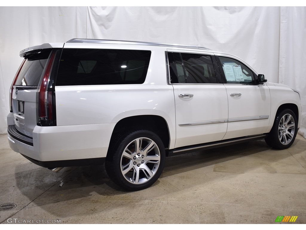 2015 Escalade Premium 4WD - White Diamond Tricoat / Kona Brown/Jet Black photo #2