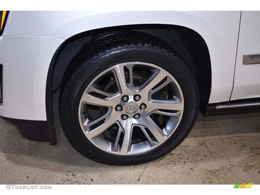 2015 Escalade Premium 4WD - White Diamond Tricoat / Kona Brown/Jet Black photo #5