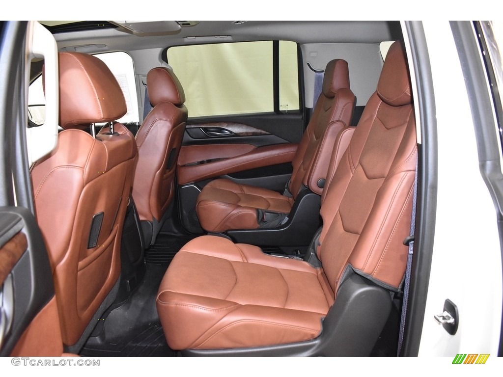 2015 Escalade Premium 4WD - White Diamond Tricoat / Kona Brown/Jet Black photo #8