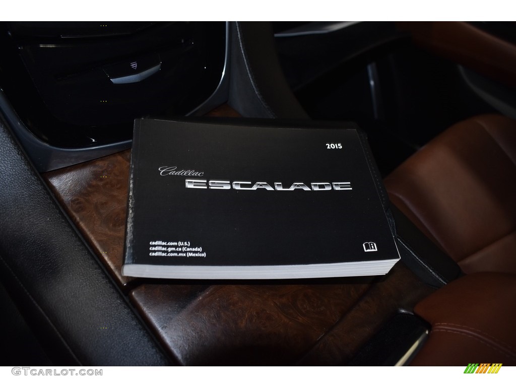 2015 Escalade Premium 4WD - White Diamond Tricoat / Kona Brown/Jet Black photo #18