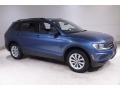 Silk Blue Metallic 2018 Volkswagen Tiguan S 4MOTION