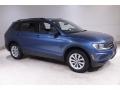 2018 Silk Blue Metallic Volkswagen Tiguan S 4MOTION #143596669