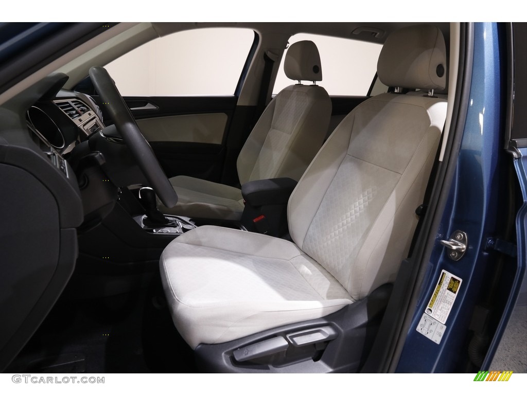 2018 Tiguan S 4MOTION - Silk Blue Metallic / Storm Gray photo #5