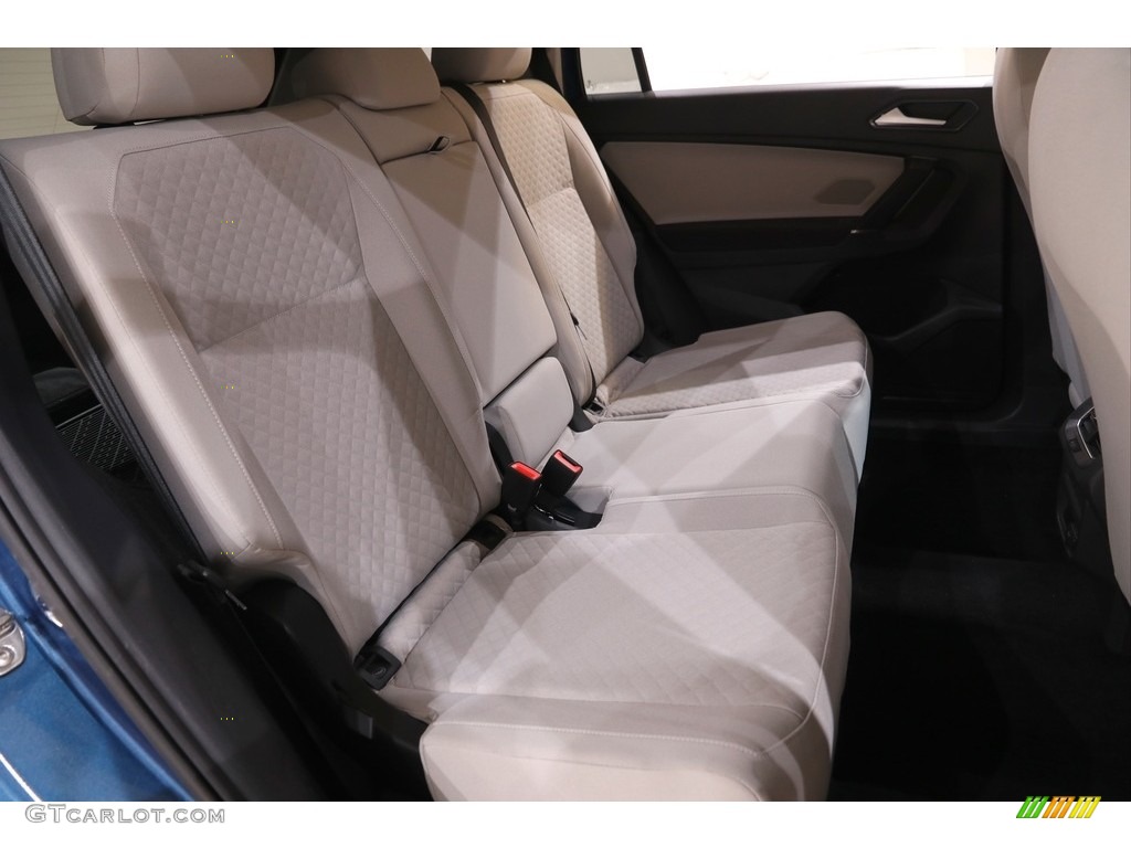 2018 Tiguan S 4MOTION - Silk Blue Metallic / Storm Gray photo #14