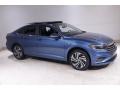 2021 Silk Blue Metallic Volkswagen Jetta SEL Premium  photo #1