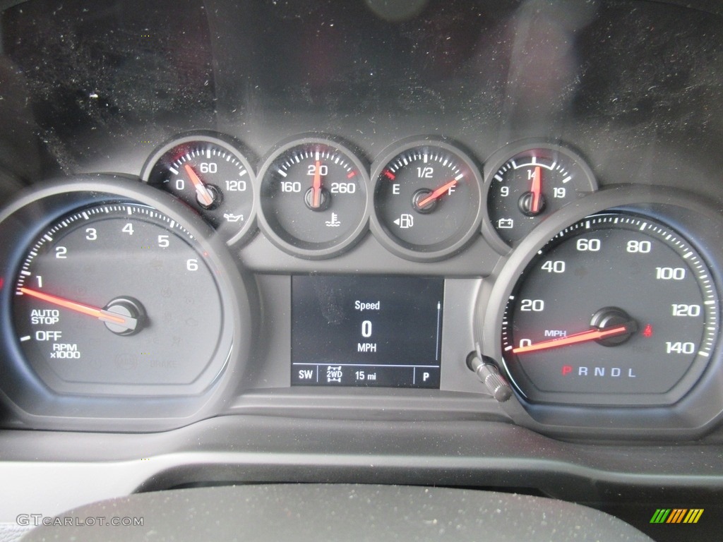 2022 Chevrolet Silverado 1500 Limited Custom Crew Cab 4x4 Gauges Photos