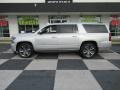 2015 Silver Ice Metallic Chevrolet Suburban LTZ 4WD  photo #1