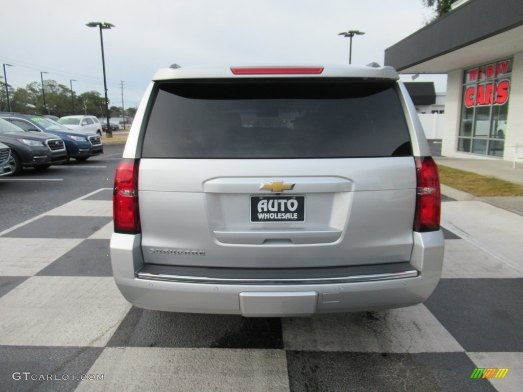 2015 Suburban LTZ 4WD - Silver Ice Metallic / Jet Black photo #4