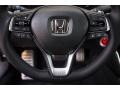 Black Steering Wheel Photo for 2022 Honda Accord #143602304