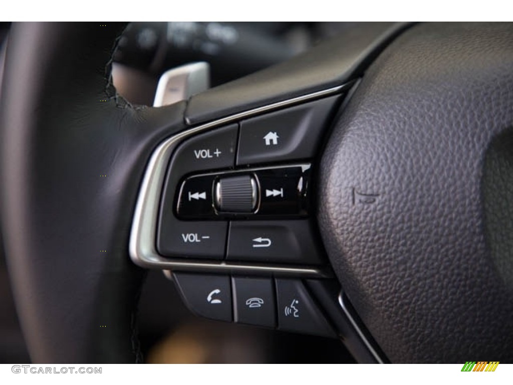 2022 Honda Accord Sport Black Steering Wheel Photo #143602307