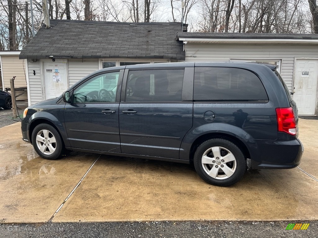 2013 Grand Caravan American Value Package - Maximum Steel Metallic / Black/Light Graystone photo #8