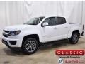 Summit White 2019 Chevrolet Colorado WT Crew Cab 4x4