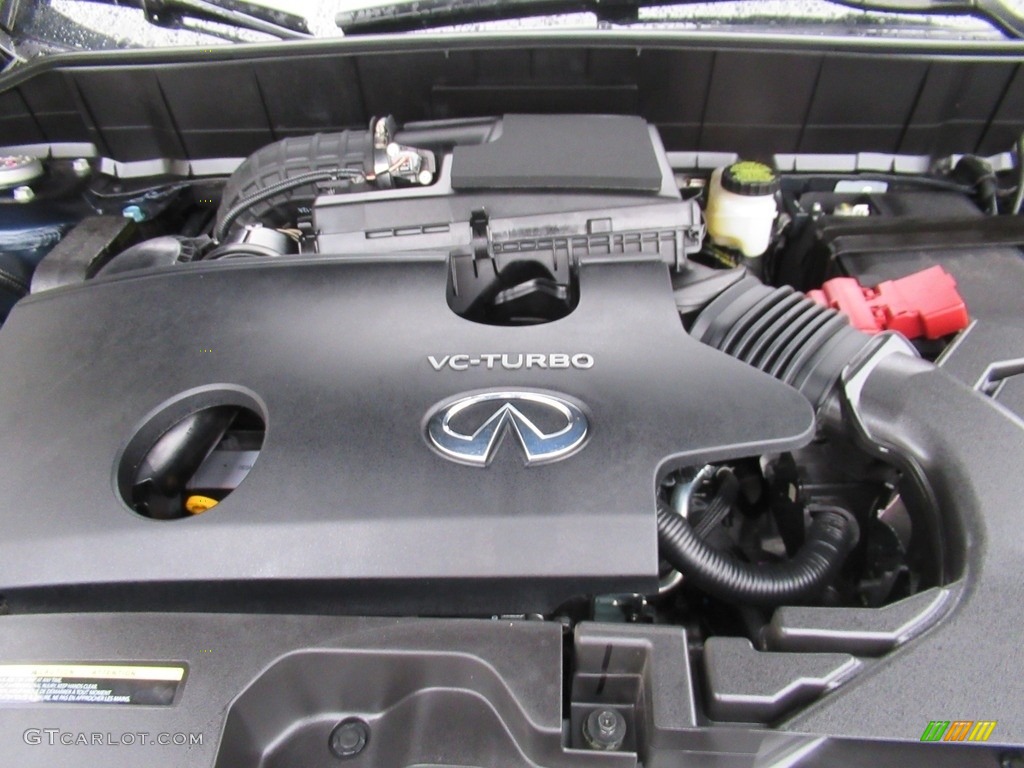 2021 QX50 Luxe AWD - Hermosa Blue / Wheat/Black photo #6