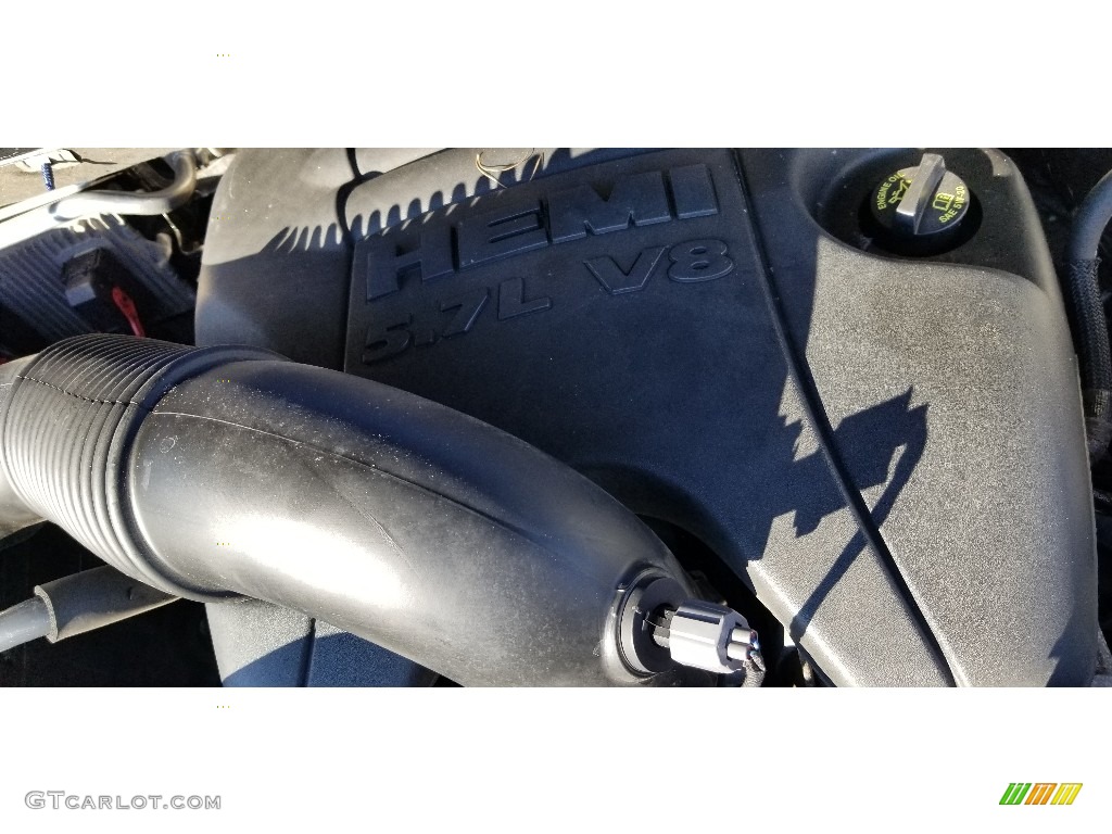 2014 1500 Big Horn Quad Cab 4x4 - Blue Streak Pearl Coat / Black/Diesel Gray photo #31