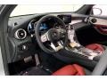 AMG Cranberry Red/Black 2022 Mercedes-Benz GLC 300 4Matic Coupe Interior Color