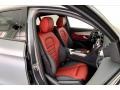 AMG Cranberry Red/Black Front Seat Photo for 2022 Mercedes-Benz GLC #143603624