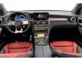 AMG Cranberry Red/Black 2022 Mercedes-Benz GLC 300 4Matic Coupe Interior Color
