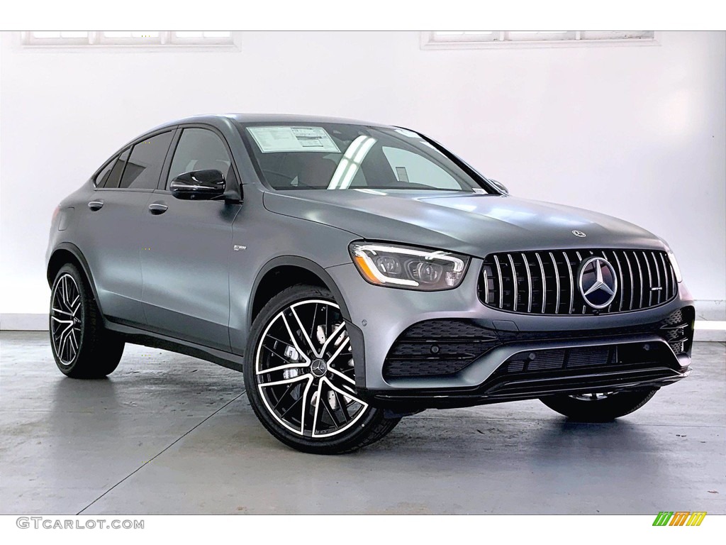 Selenite Gray Magno (Matte) 2022 Mercedes-Benz GLC 300 4Matic Coupe Exterior Photo #143603825