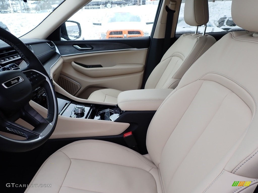 2022 Grand Cherokee L Limited 4x4 - Velvet Red Pearl / Global Black/Wicker Beige photo #11