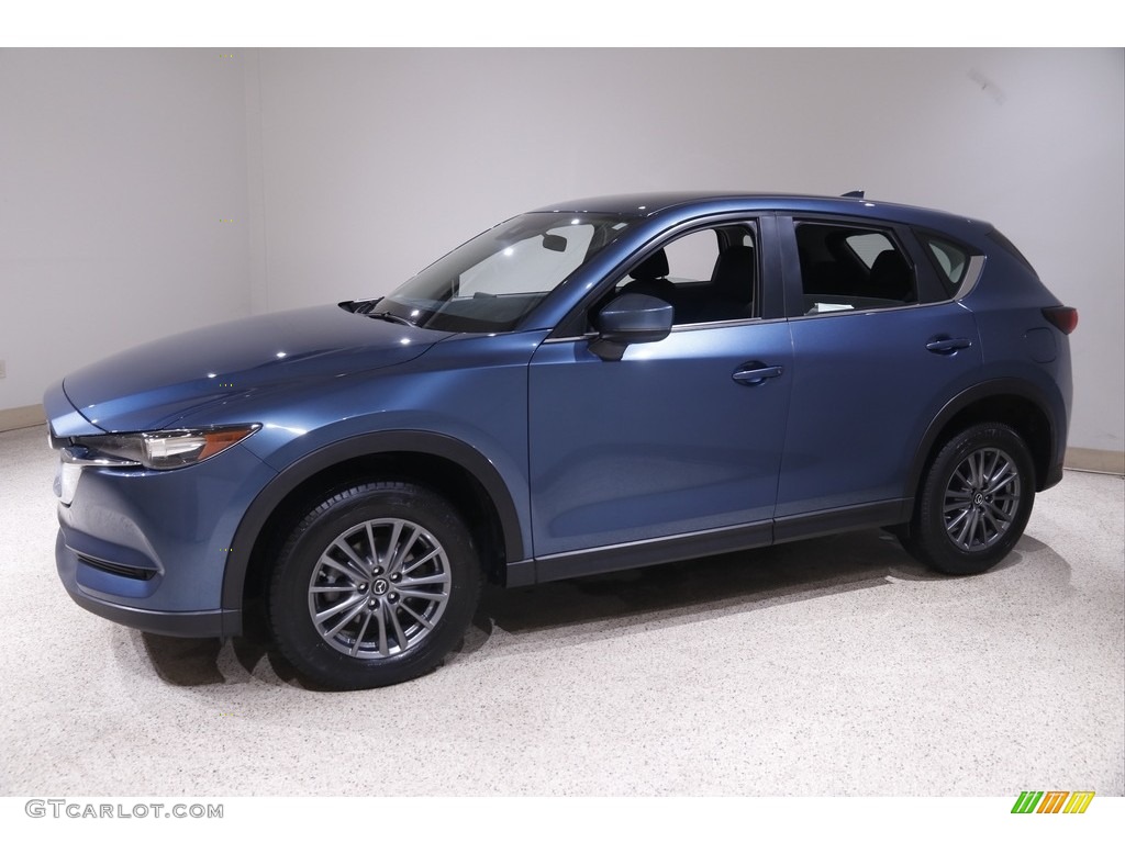 Eternal Blue Mica 2019 Mazda CX-5 Sport Exterior Photo #143605304