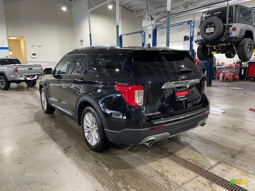 2021 Explorer Limited - Agate Black Metallic / Ebony photo #7