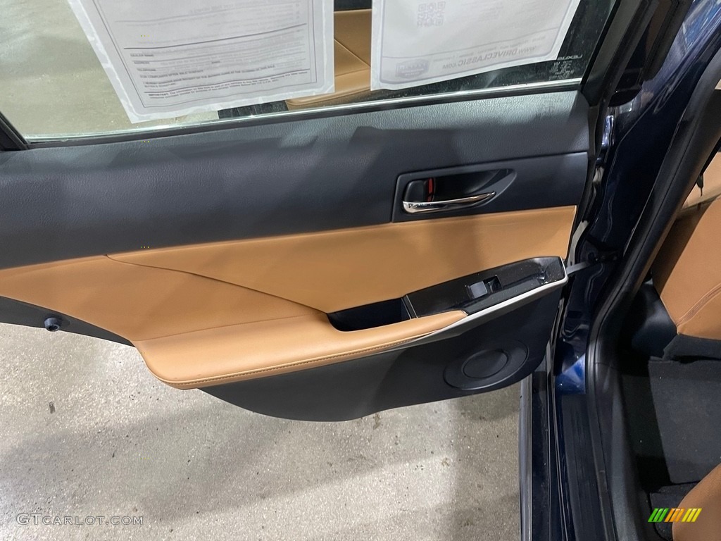 2015 Lexus IS 250 AWD Flaxen Door Panel Photo #143607125