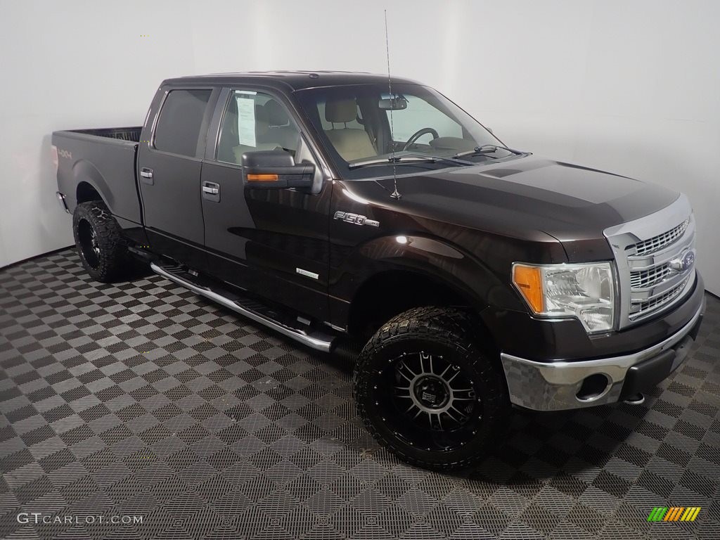 2013 F150 XLT SuperCrew 4x4 - Kodiak Brown Metallic / Adobe photo #2