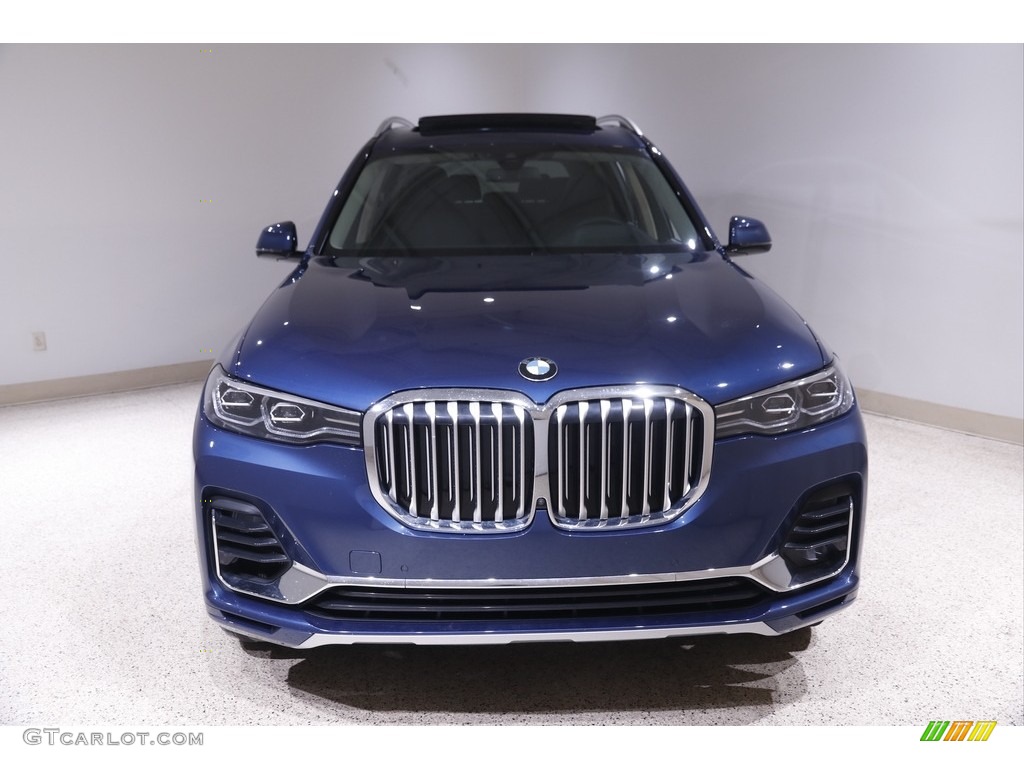 2020 X7 xDrive40i - Phytonic Blue Metallic / Black photo #2