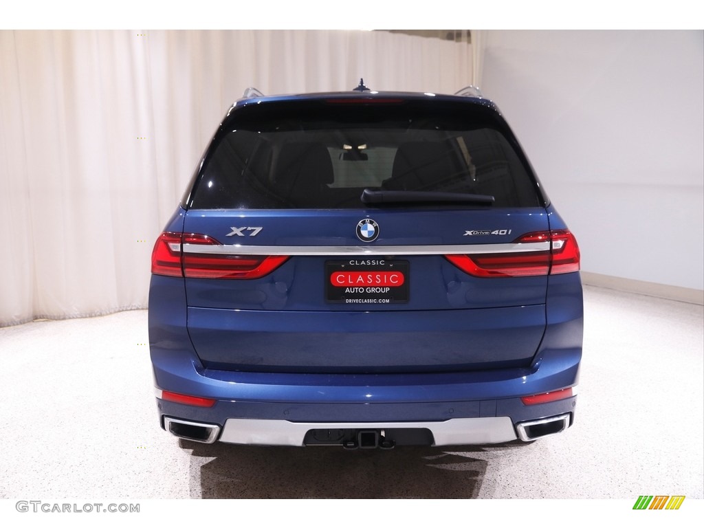 2020 X7 xDrive40i - Phytonic Blue Metallic / Black photo #21
