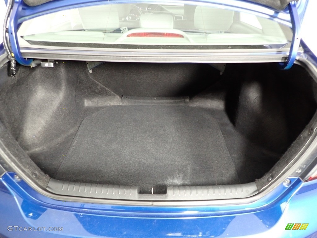 2015 Civic LX Sedan - Dyno Blue Pearl / Gray photo #12