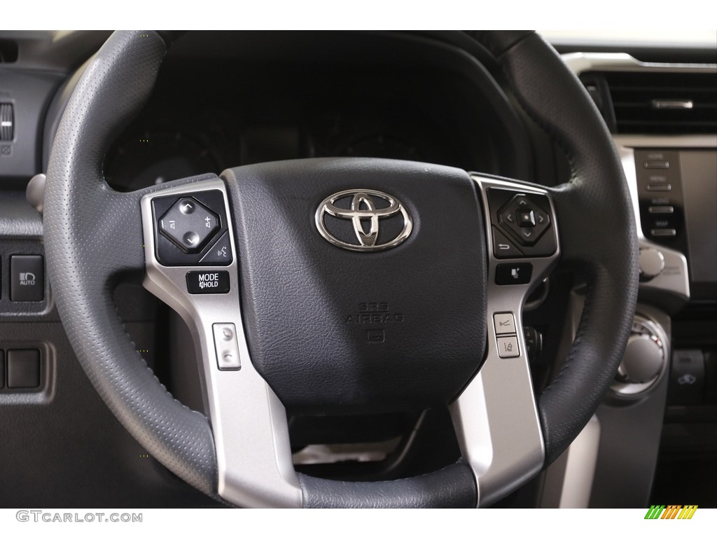 2021 Toyota 4Runner SR5 Premium 4x4 Black/Graphite Steering Wheel Photo #143608193