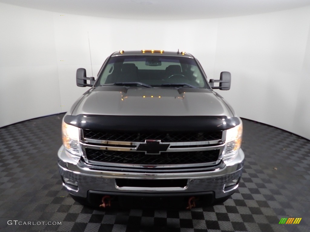 2013 Silverado 2500HD LT Extended Cab 4x4 - Graystone Metallic / Ebony photo #5