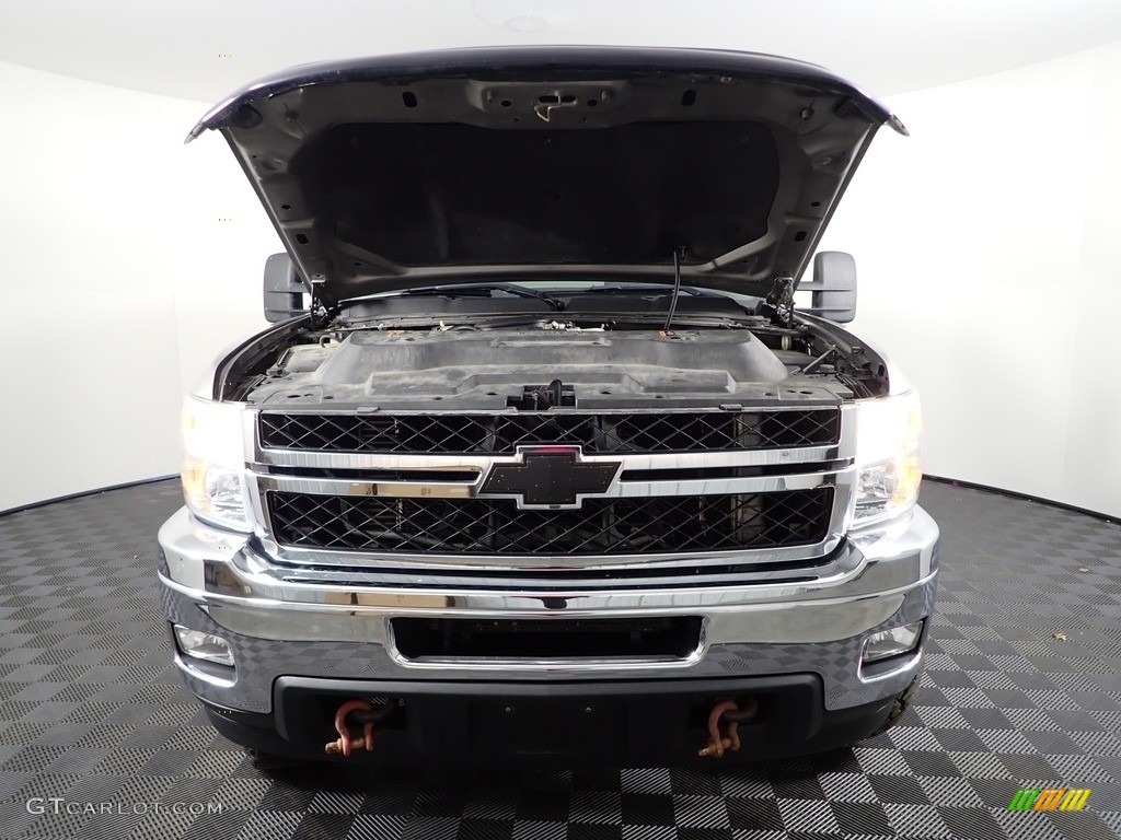 2013 Silverado 2500HD LT Extended Cab 4x4 - Graystone Metallic / Ebony photo #6