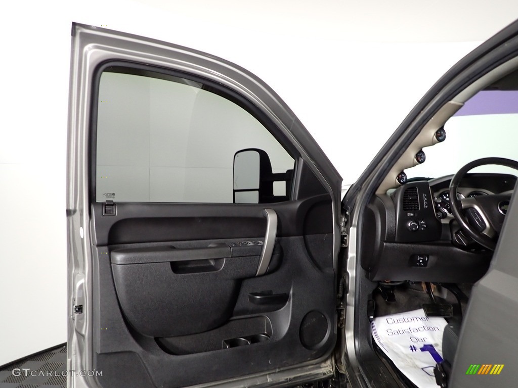 2013 Silverado 2500HD LT Extended Cab 4x4 - Graystone Metallic / Ebony photo #13