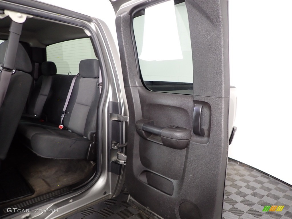 2013 Silverado 2500HD LT Extended Cab 4x4 - Graystone Metallic / Ebony photo #30